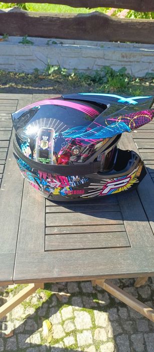Kask crossowy lekki na enduro quad ATV  Rozmiar L