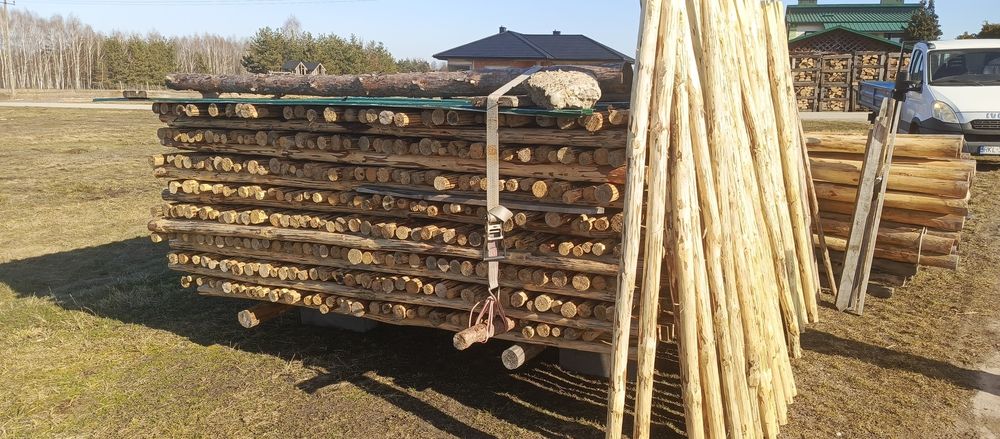 Paliki sadownicze kołki słupki