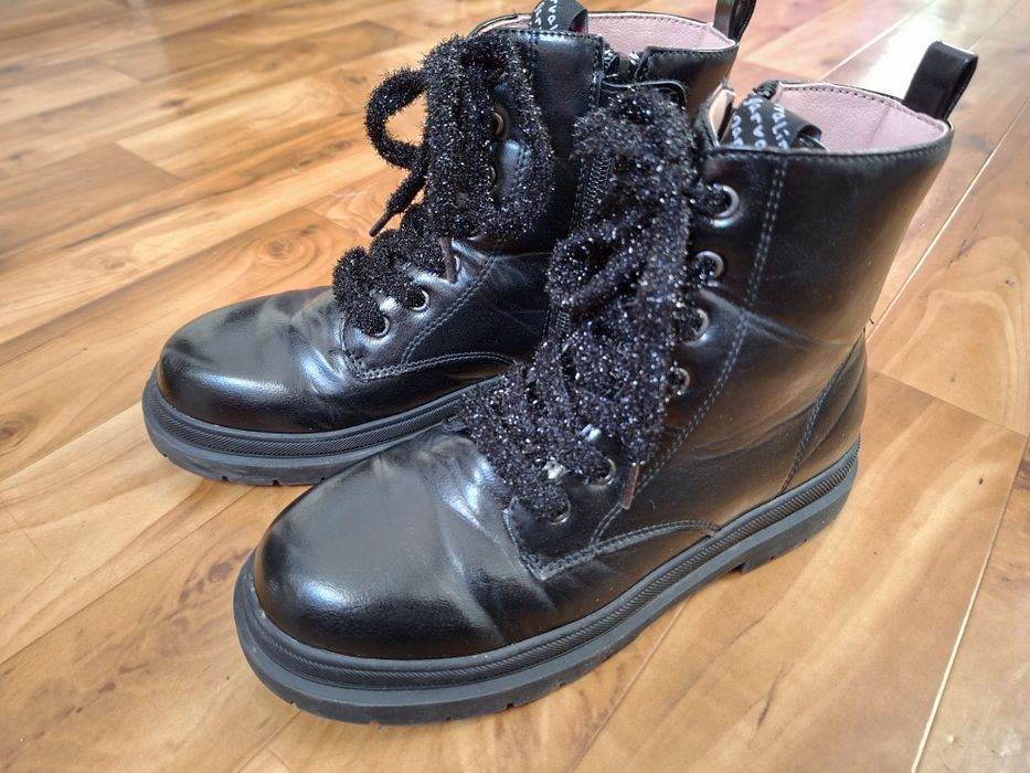 Botki dziewczece, trapery, buty zimowe