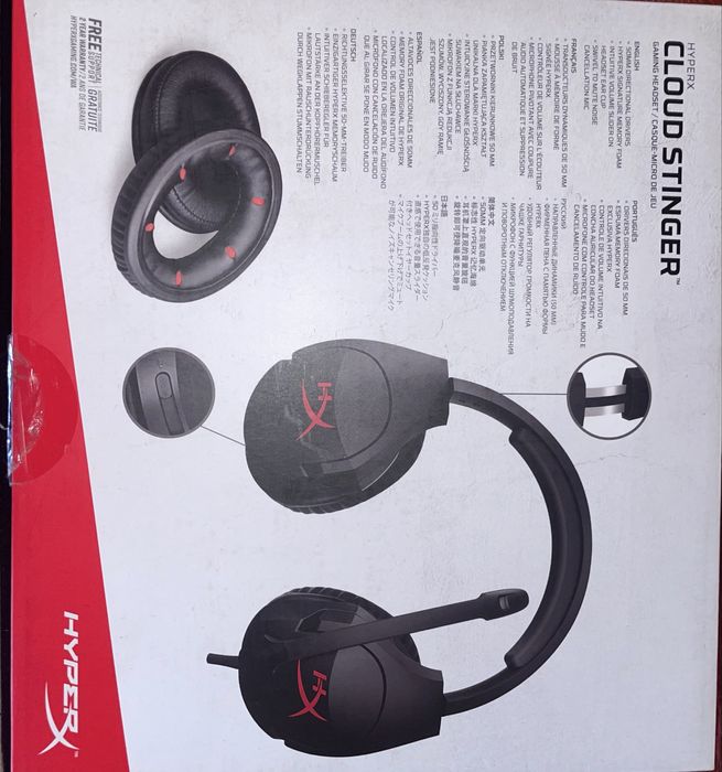 Fones HyperX como novos