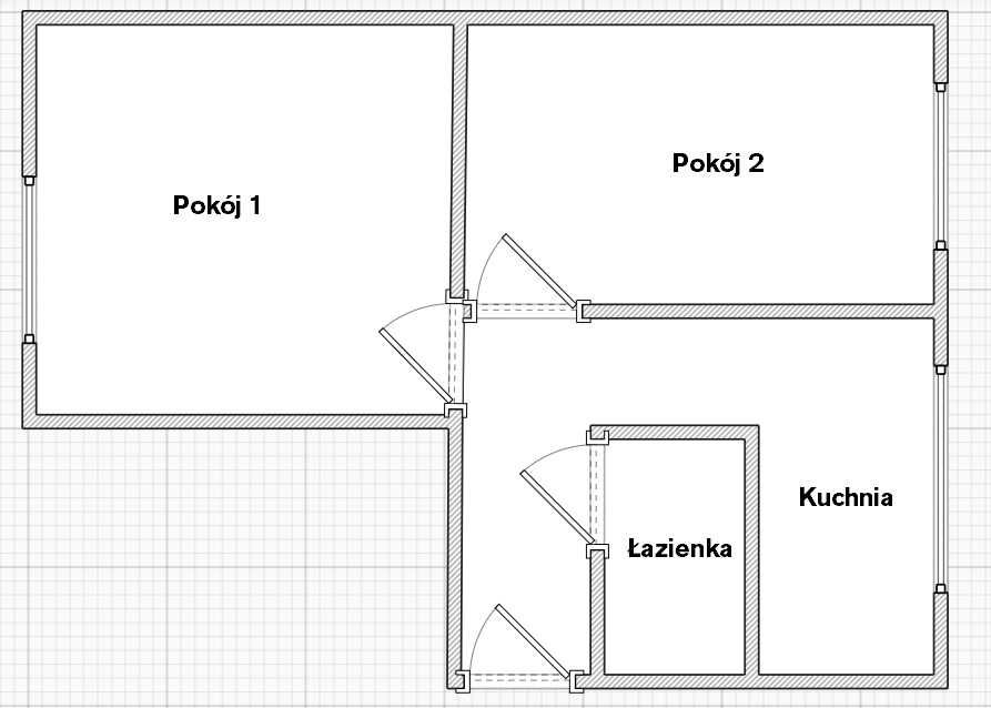 2 niezależne pokoje - 1 piętro - piwnica - doskonała lokalizacja