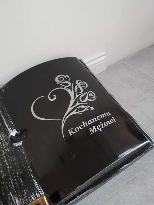 Księga na grób cmentarz podkład wiązanka stroik Kochanej Żonie /Mężowi