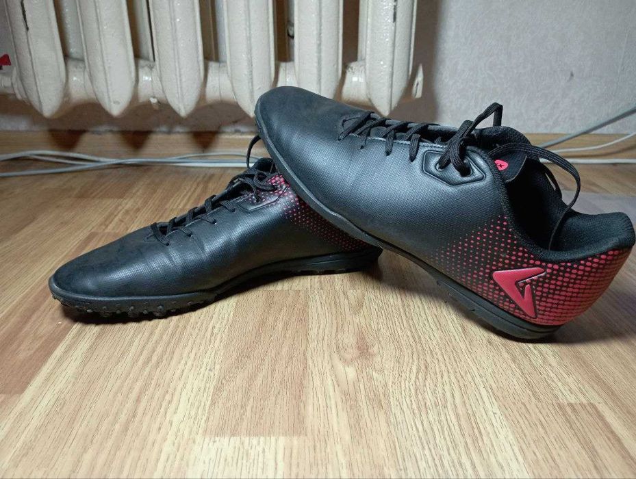 Сороконіжки Demix Goal TF 111466-BH 46 30см Чорний/Червоний