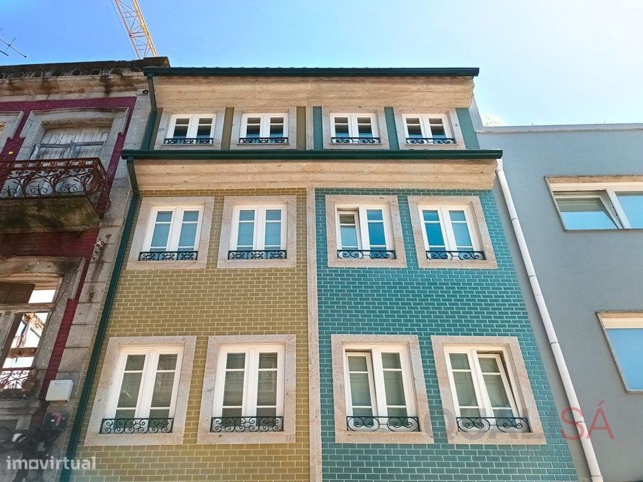 Apartamento T2 duplex com varandas no centro histórico de Braga, em...