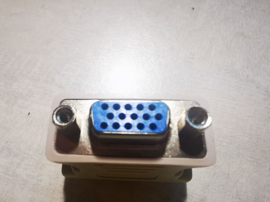 Перехідник-адаптер Value VGA Female на DVI Male (12+5)