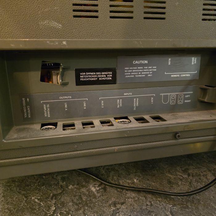 Revox A700 + instrucja+ szpule+nab