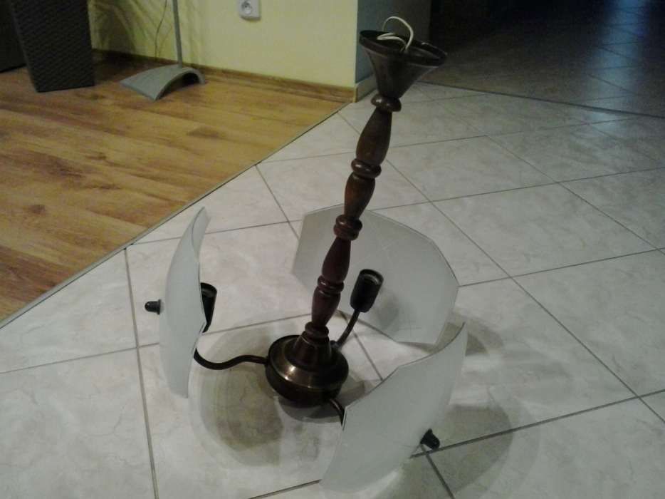 Żyrandol,lampa 3 x żarówka