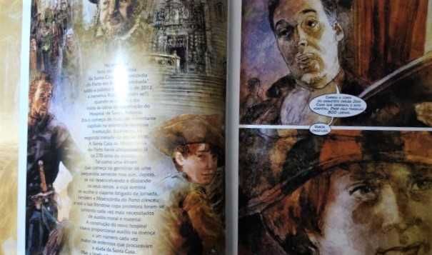 Livro Banda Desenhada História da Santa Casa da Misericórdia Vol. II