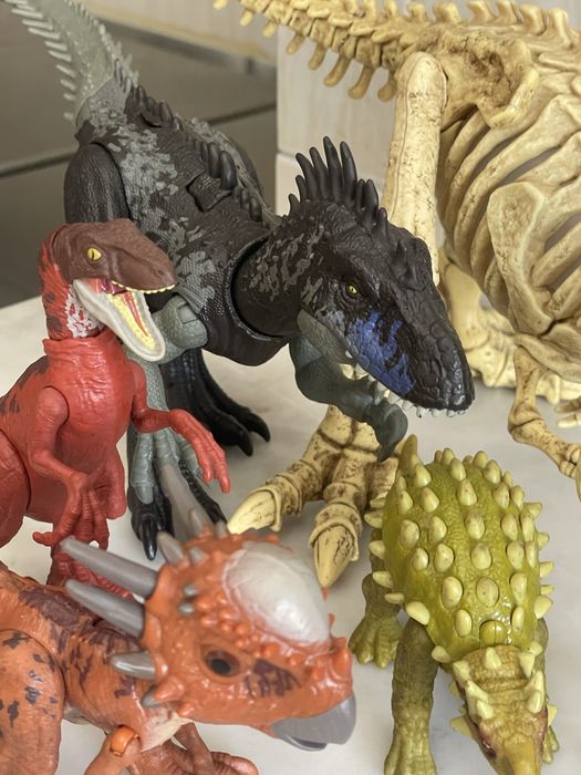 Jurassic World Figures Lot Collection Mattel Jurassic Park Dinossauros