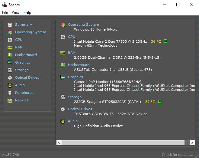 Asus X58LE usado