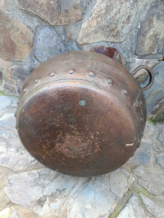 Tacho Alambique Cobre Séc XIX 56 cm 14 kg
