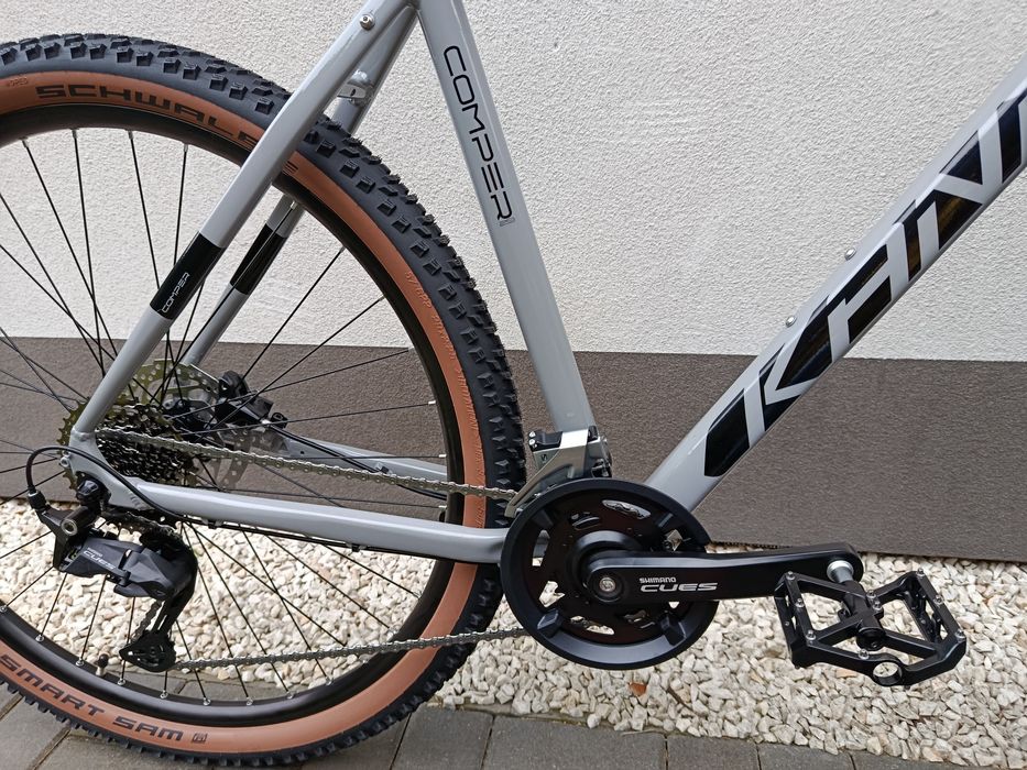 NOWY Kands Comp-er 2026 szary połysk 19"21" koła 29" Cues 2x9 hydrauli