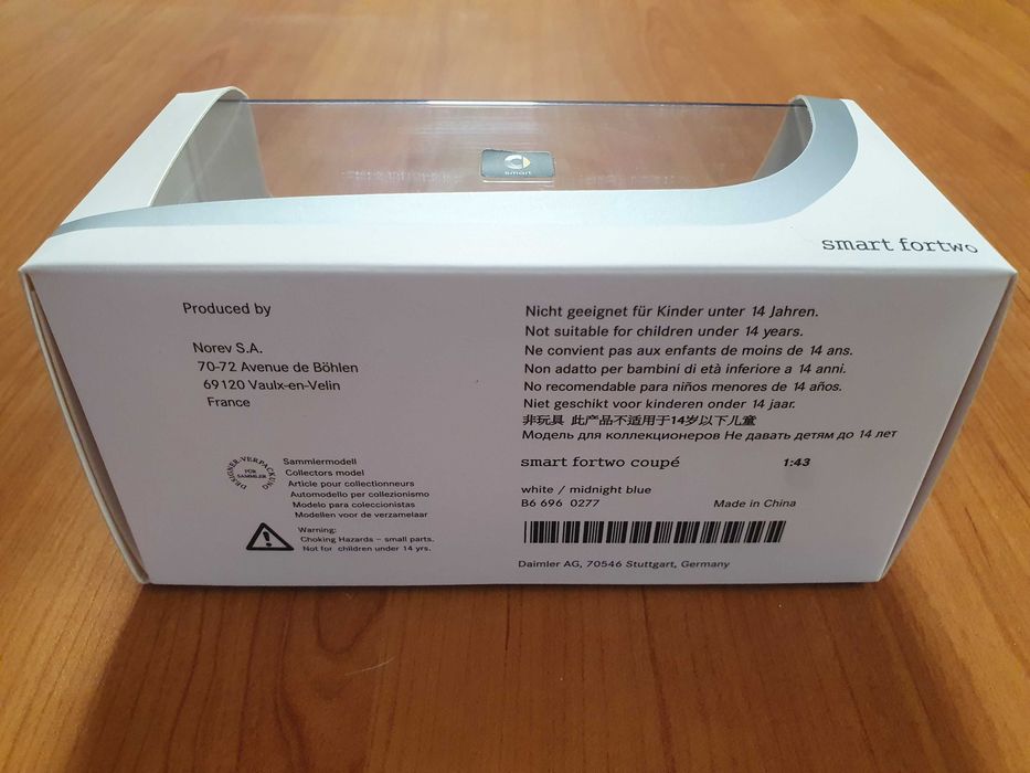 Smart Fortwo Coupé 1:43