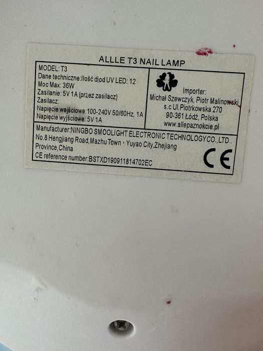 Lampa uv/led 36W