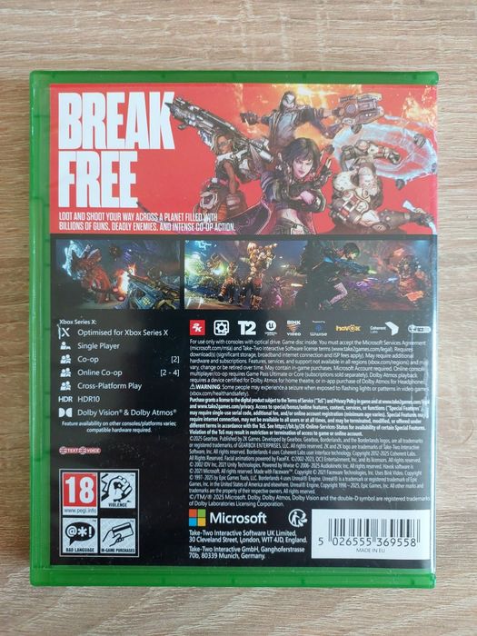 Borderlands 4 XBOX series X