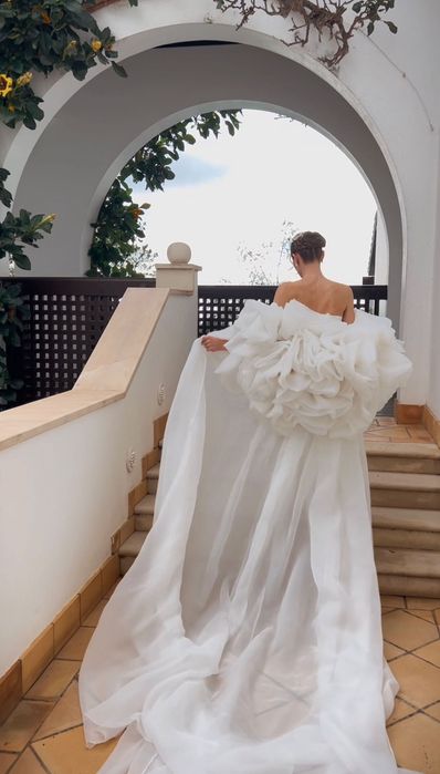 Wedding train, cauda de casamento