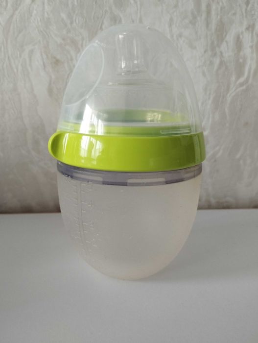 Comotomo Бутылочка антиколиковая, Зеленая, 150 мл