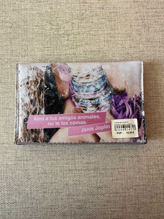 Carteira Exclusiva Janis Joplin | Nova