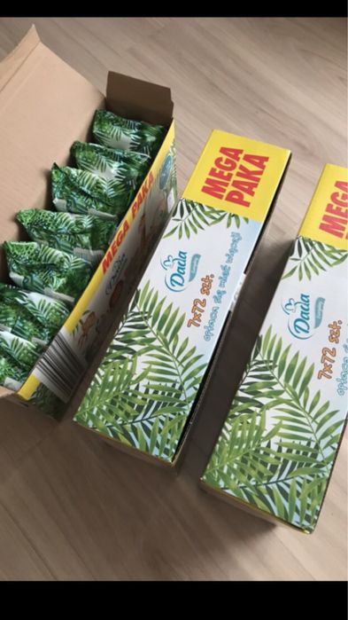 Chusteczki Dada 21 paczek.Wysyłka jeszcze dziś!