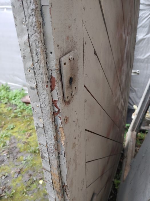 Ворота с калиткой гаражные