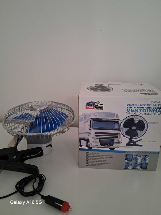 2 Ventoinhas para automóvel/camião/autocaravanas - NOVAS