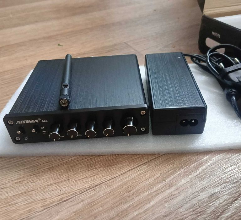 Мощный усилитель звука - AIYIMA TPA3116 підсилювач 2.1 канала 200 Ват