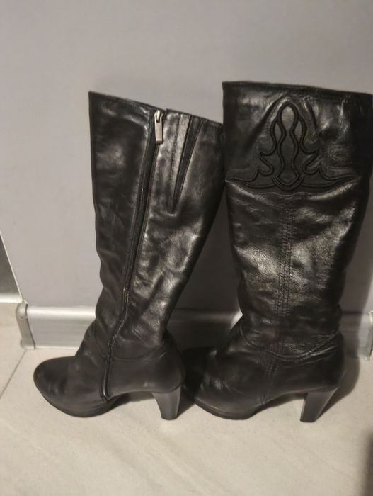 Kozaki skórzane Lasocki