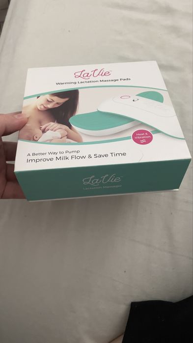 Massageador de Lactação LaVie 2 em 1 – Calor e Vibração (Nunca usado)