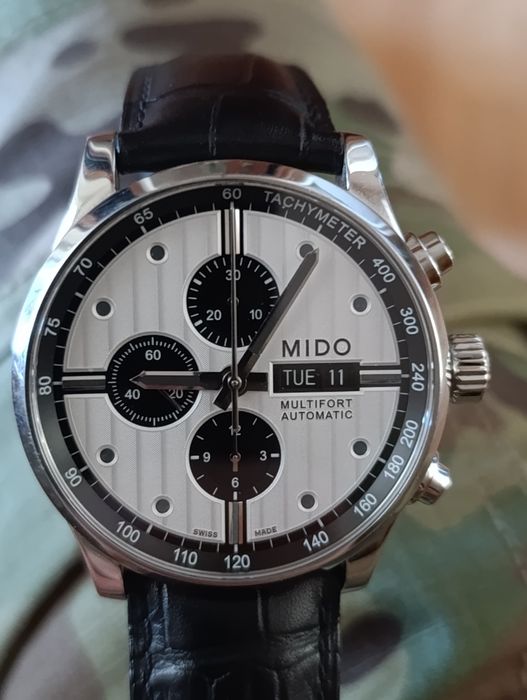 Швейцарський годинник хронограф Mido