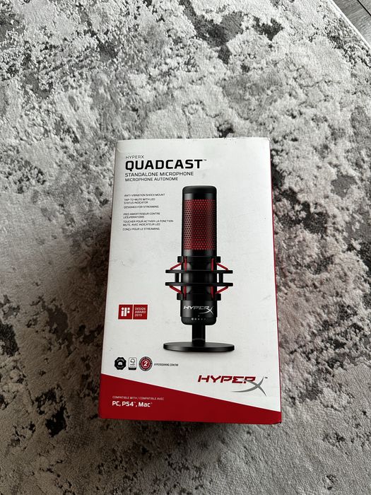 Продам микрофон HyperX Quadcast