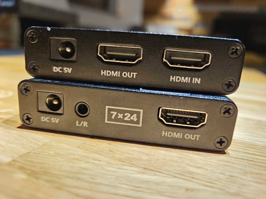 Konwerter HDMI na LAN Spacetronik SPH-HLC7 - jak NOWE
