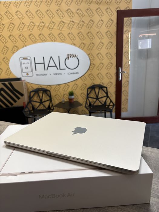 Jak Nowy! Macbook Air 13,6 M2/8GB/512SSD A2681 Gwarancja! Halogsm Piotrkowska 19