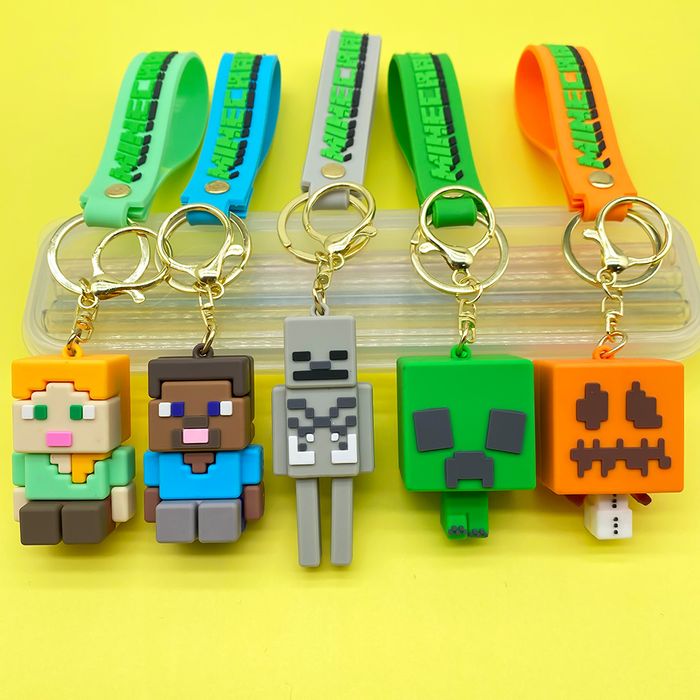 Zawieszka Breloczek do kluczy lub torebki Minecraft Idealny na Prezent