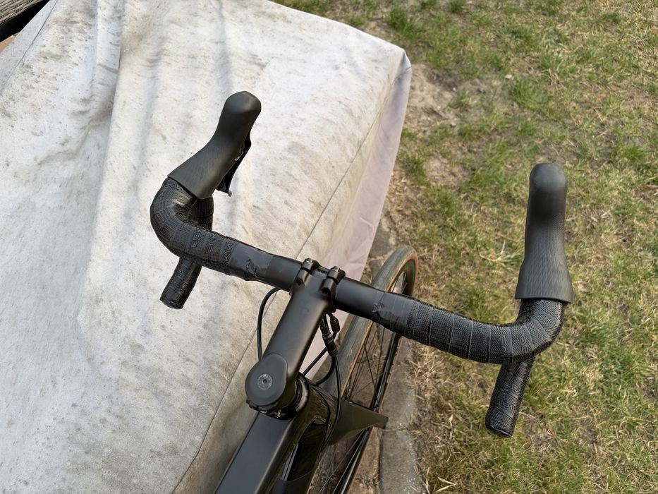Rower szosowy romet huragan disc XL karbon pomiar mocy