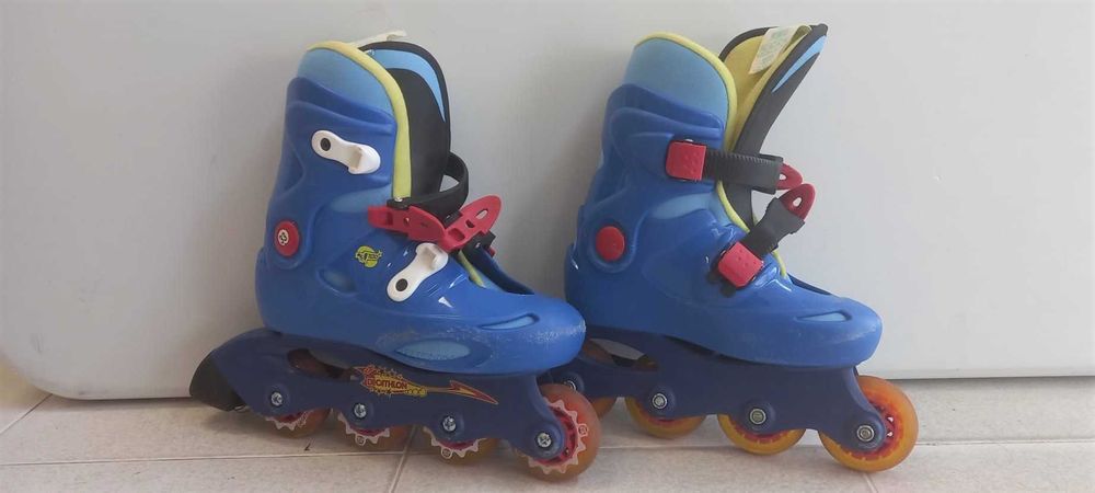 Patins em  linha , tamanho 31 , decathlon