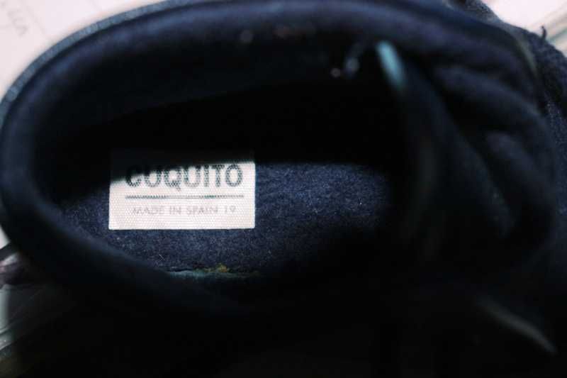 Sapatos em pele azuis como NOVOS CUQUITO T.19