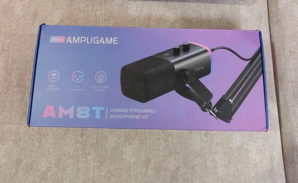 Fifine Ampligame AM8 - професійний мікрофон для стрімінгу