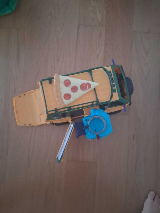Carro das Pizzas das Tartarugas Ninja