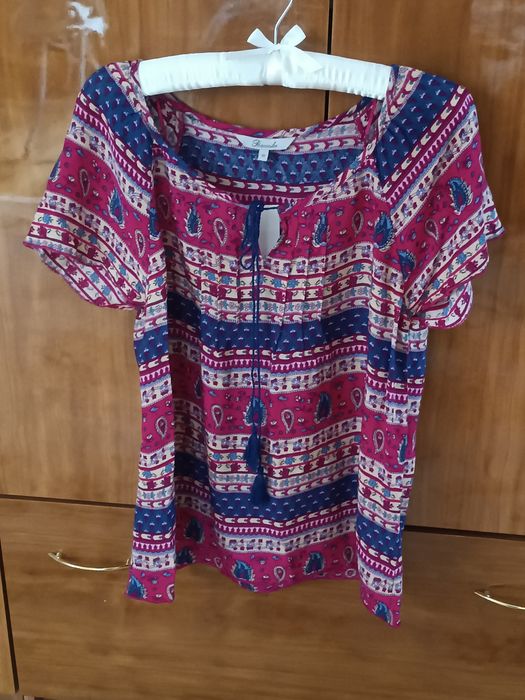 Яскрава блуза Peacocks/England