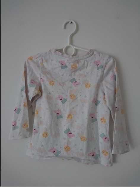 Bluzeczka dla dziewczynki na długi rękaw Peppa Pig, 98 cm