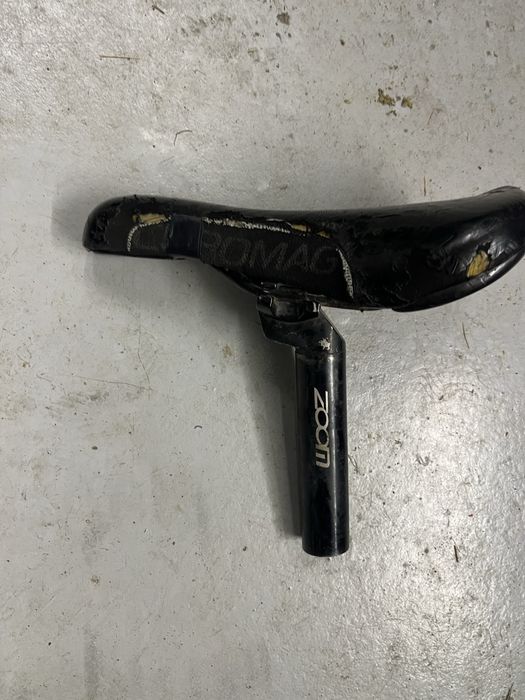 Siodelko chromag overture i sztyca