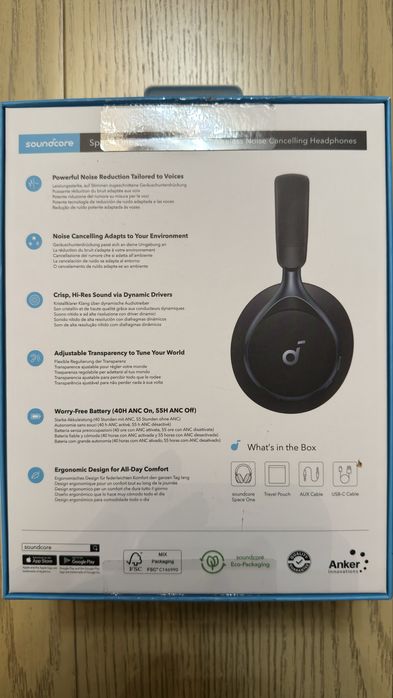 Auscultadores Anker Soundcore Space One