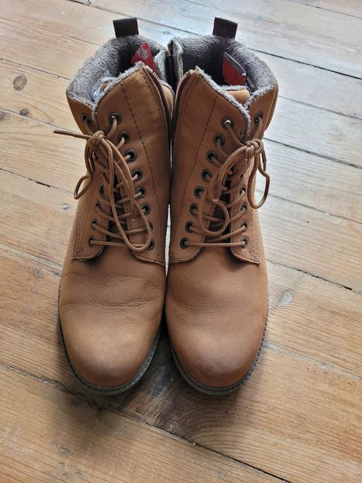 Botas inverno/outono - Sapatos - Tamanho 41-42 Camelo/beige