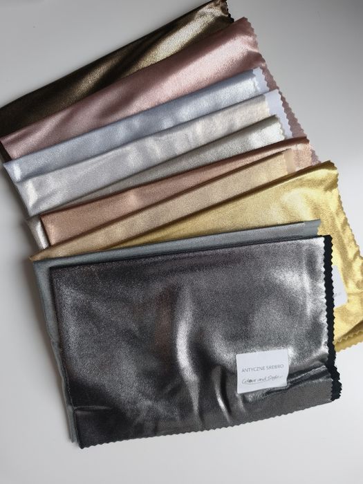 Metaliczne chusty do analizy kolorystycznej