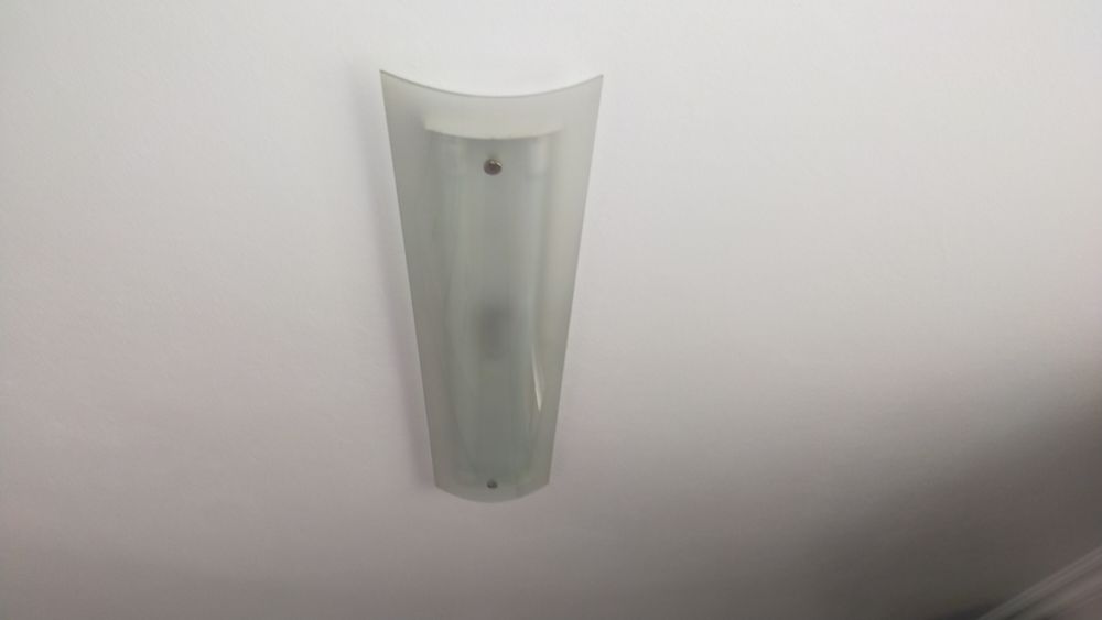 Candeeiro com lâmpadas Led -novo