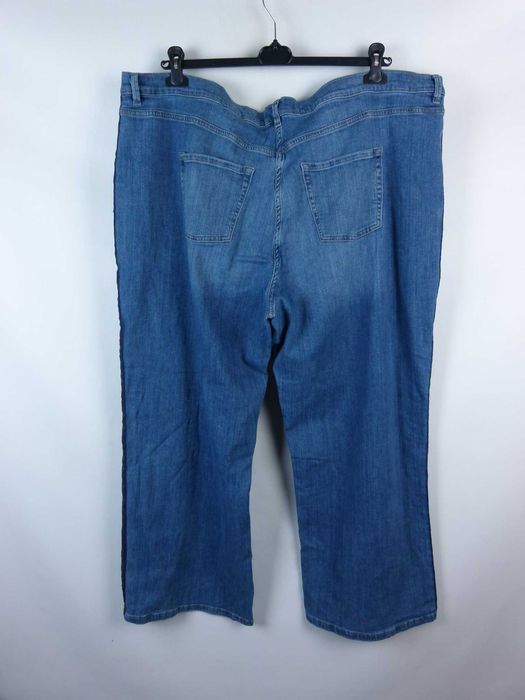 Next spodnie jeans lampasy szeroka nogawka 26R / 54