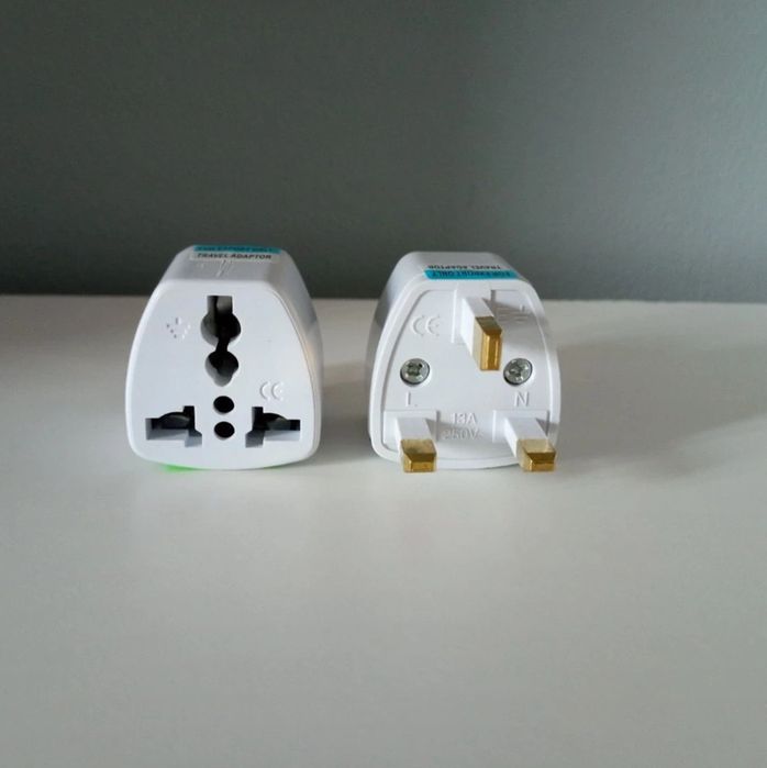 Adapter przejściówka wtyczka polsko

angielską nowa 1szt