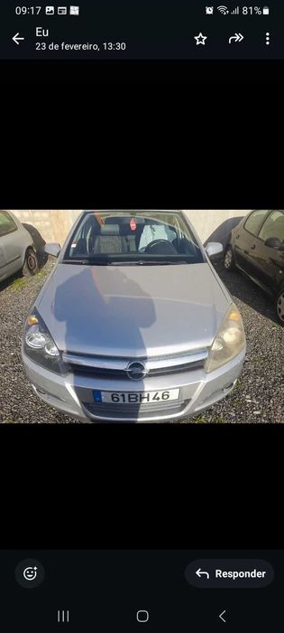 Carrinha  opel astra cinza