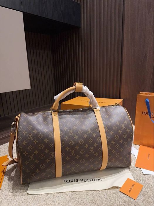 Сумка дорожня Louis Vuitton Keepall 50 Monogram Canvas