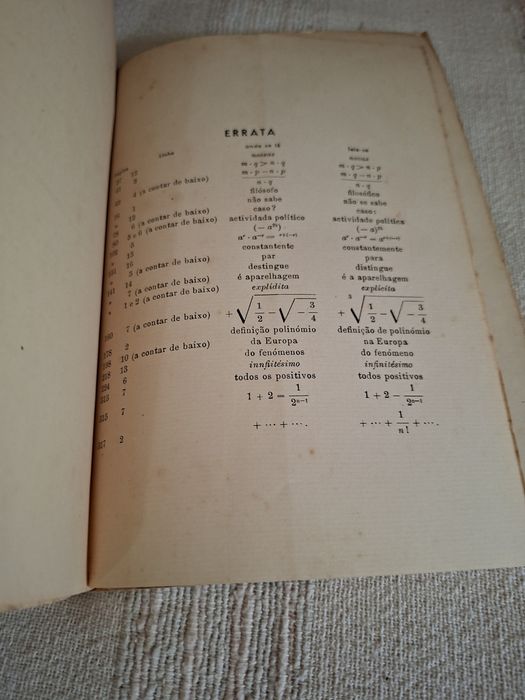 Bento de Jesus Caraça Conceitos Fundamentais de Matemática